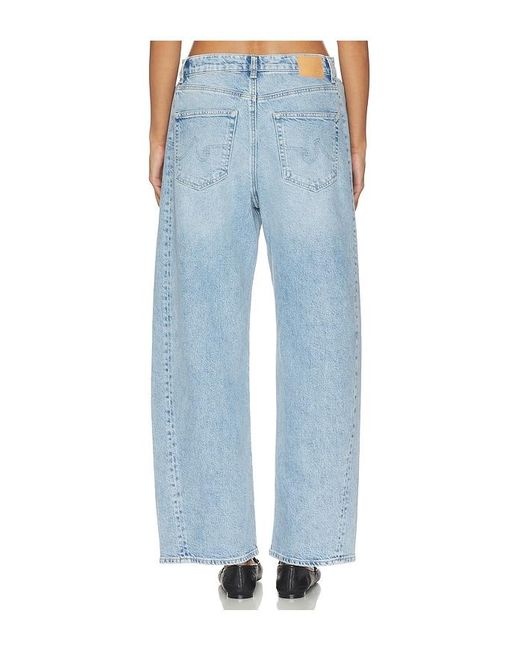 AG Jeans Blue Hattie Barrel Jean