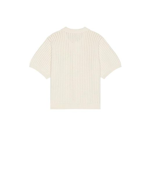 Obey White Dez Sweater Shirt for men