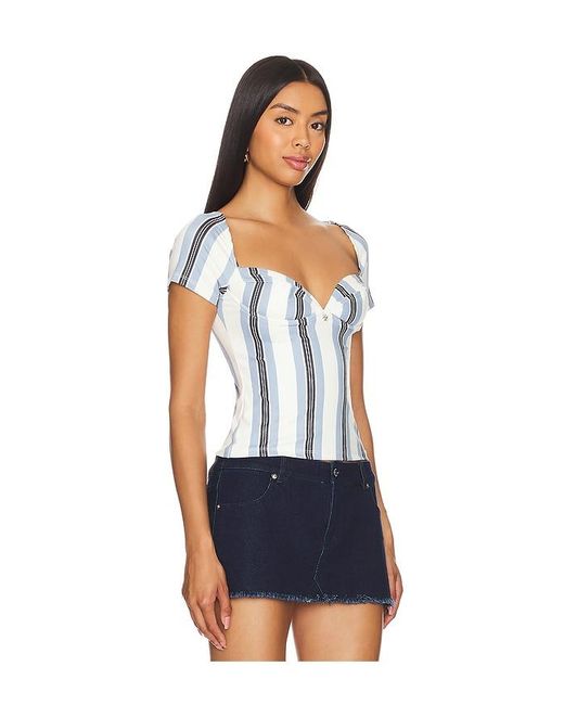 Miaou White Olivia Top