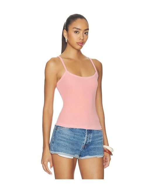 Cotton Citizen Blue The Verona Spaghetti Tank