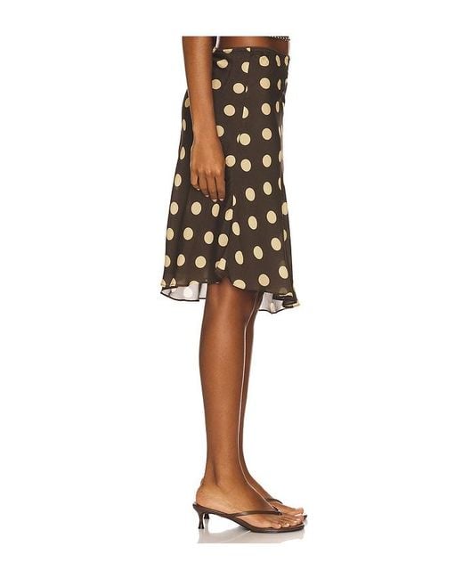 With Jean Black Penny Skirt