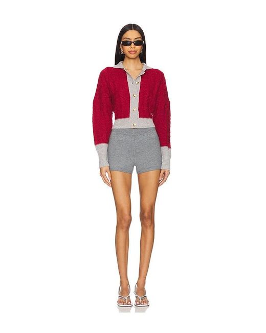 Asta Resort Red Bella Cardigan