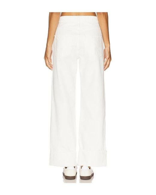 Amo Denim White Rosalind Straight