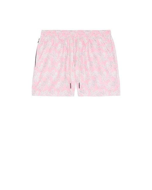 Oas Pink Octo Swim Shorts for men