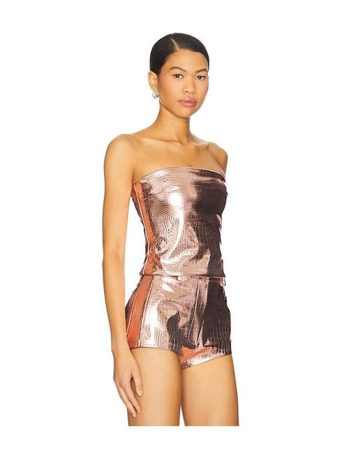 CULTNAKED Multicolor Killa Bandeau Top