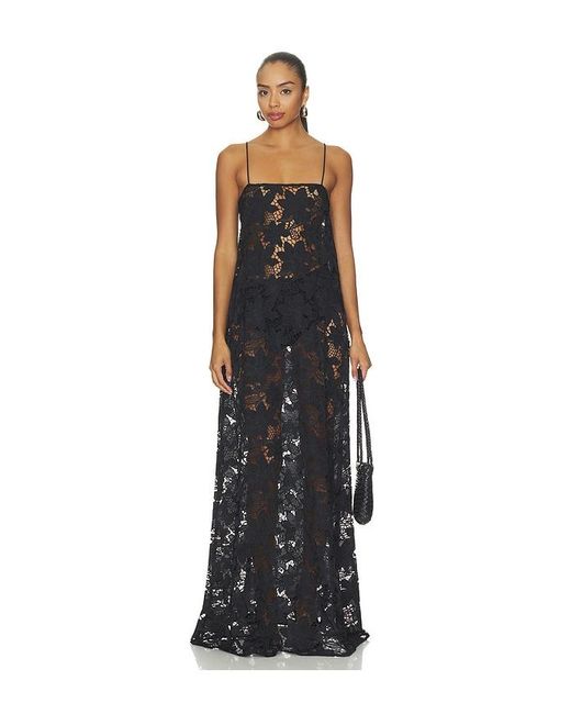 SOLAQUA Black The Camilla Dress