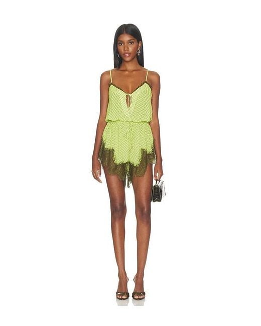 AFRM Green Buckley Romper