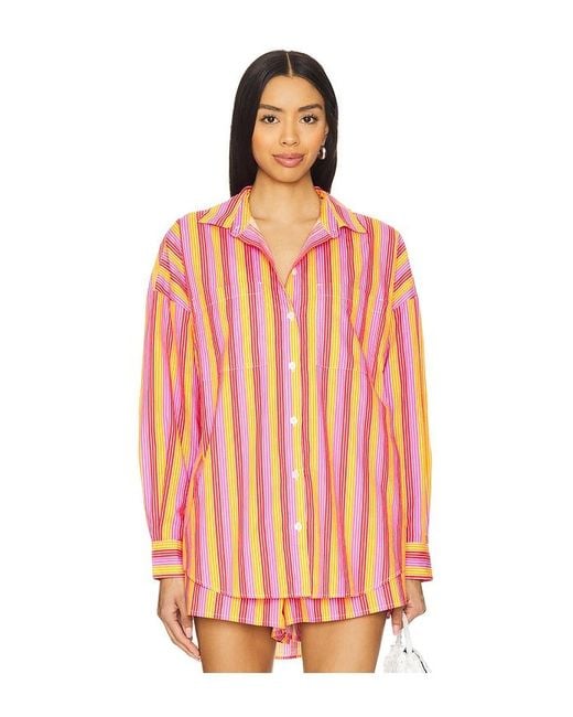 LSPACE Pink Santa Cruz Tunic