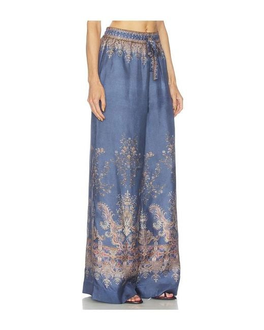 Zimmermann Blue Valiant Track Pant