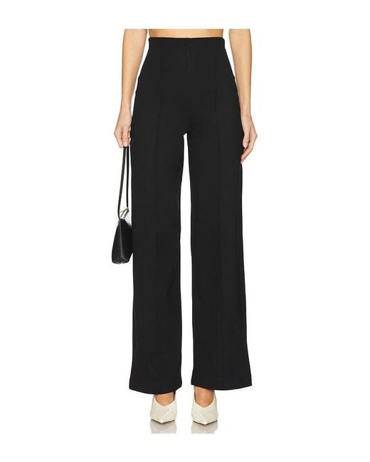 Ripley Rader Black Ponte Knit Straight Leg Pant