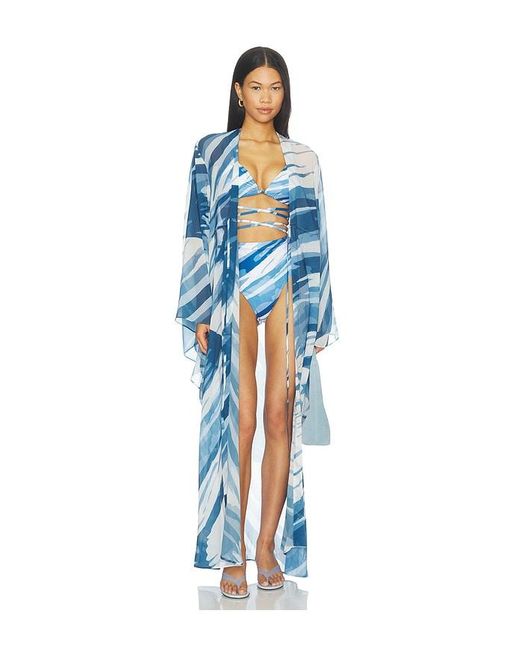 Diarrablu Blue Sirene Kimono