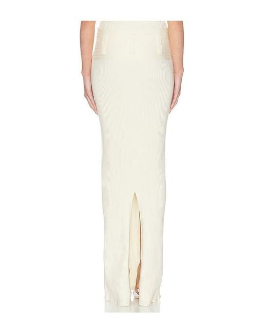 Helsa White Corinne Skirt
