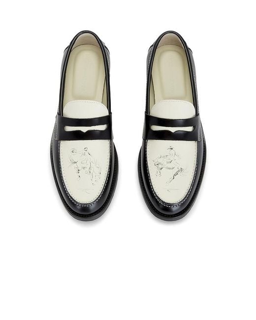Duke & Dexter Black Wilde Penny Loafer for men