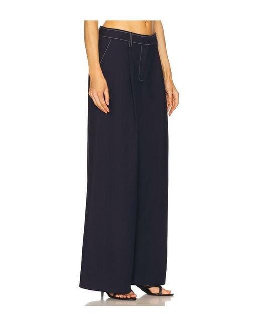 Acler Blue Oreston Pant