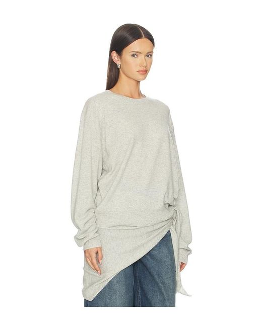 Lioness White Olsen Knit Top