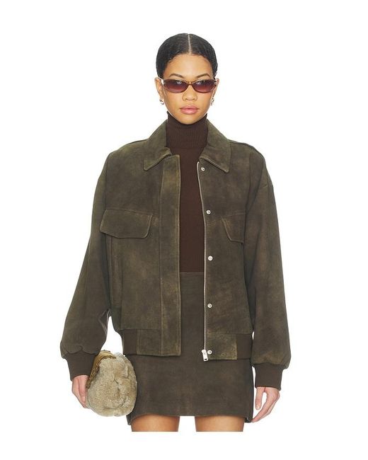 Lamarque Brown Trevanna Suede Jacket
