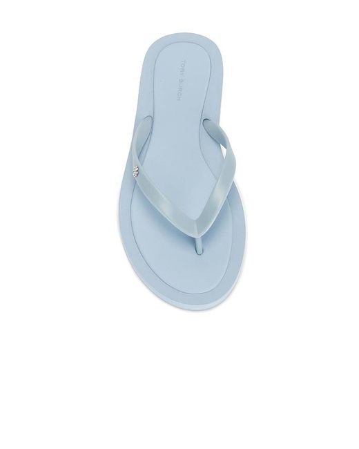Tory Burch Blue Kira Padded Flip Flop