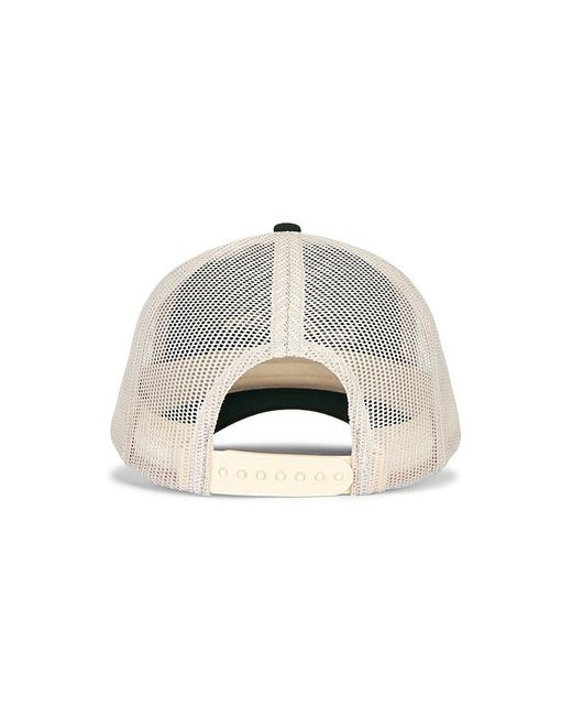 Museum of Peace & Quiet Green Wordmark Trucker Dad Hat for men