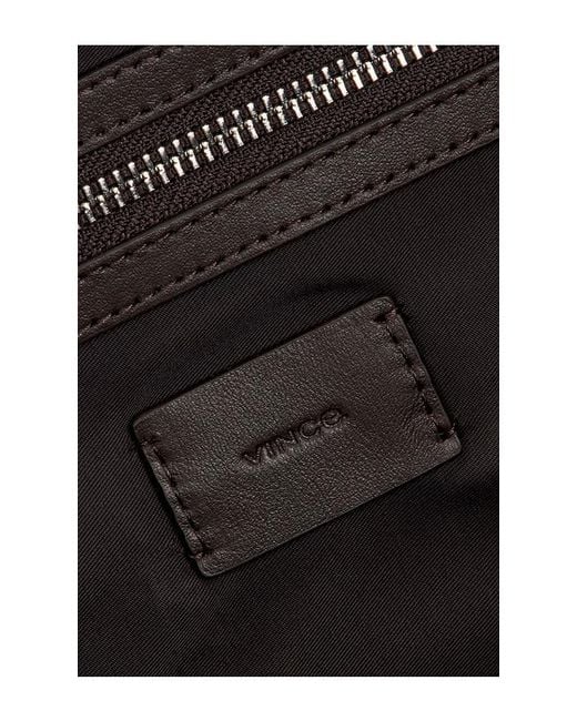 Vince Black Extra Large Canvas Tote for men