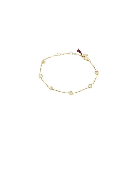 Shashi Metallic Emily Diamond Bracelet