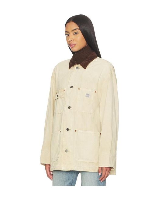 Denimist Natural Oversized Chore Jacket