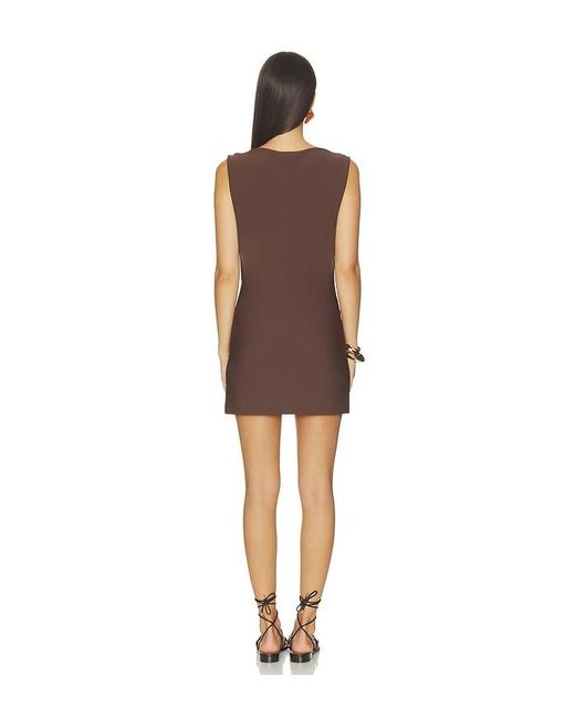 SRG Brown Eisley Knit Mini Dress