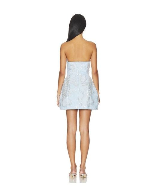 Elliatt Blue Anabelle Tulip Mini Dress