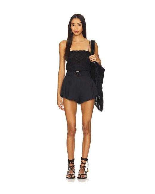 Lovers + Friends Blue Micki Short