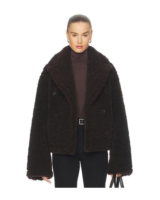 L'academie Black 'Academie Nalani Reversible Faux Leather Jacket