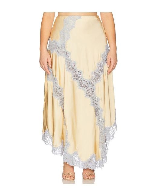 L'academie Natural 'Academie Lay Midi Skirt