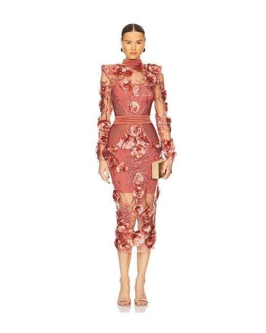 Zhivago Red Kleid Vendetta