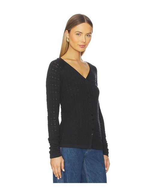 Sanctuary Black Fitted Raglan Cardigan