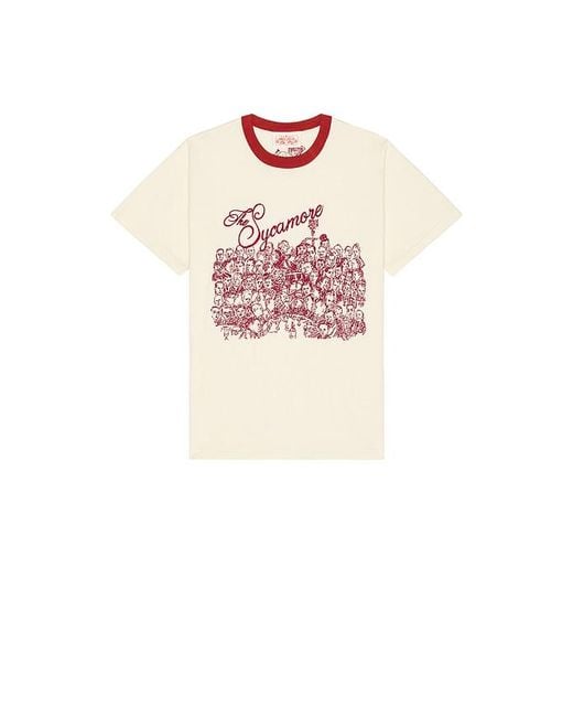 Samuel Zelig Pink Restaurant Tee for men