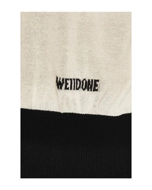 we11done White Knit Cardigan