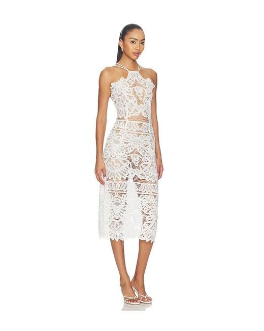 KETTEL ATELIER White Anna Lace Dress