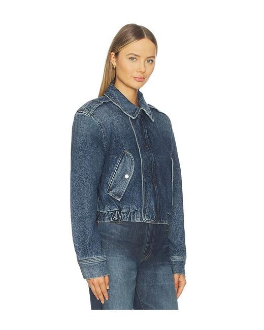 Agolde Blue Shane Jacket