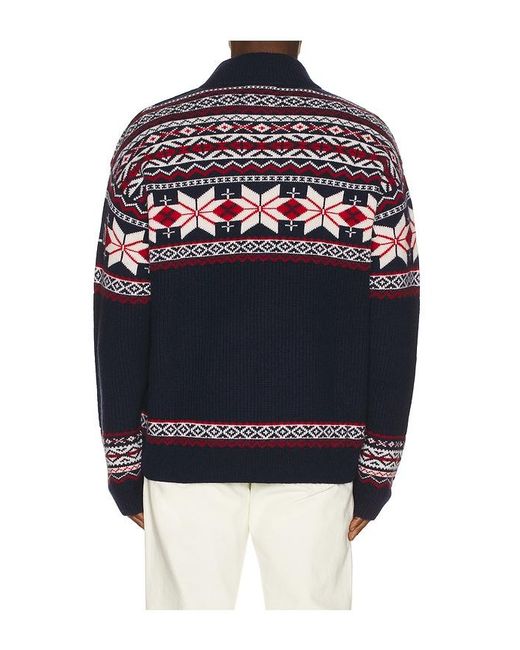 Polo Ralph Lauren Blue Winter Olympics Pullover Sweater for men