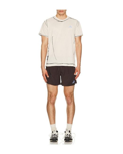adidas by Song for the Mute White Running Tee for men