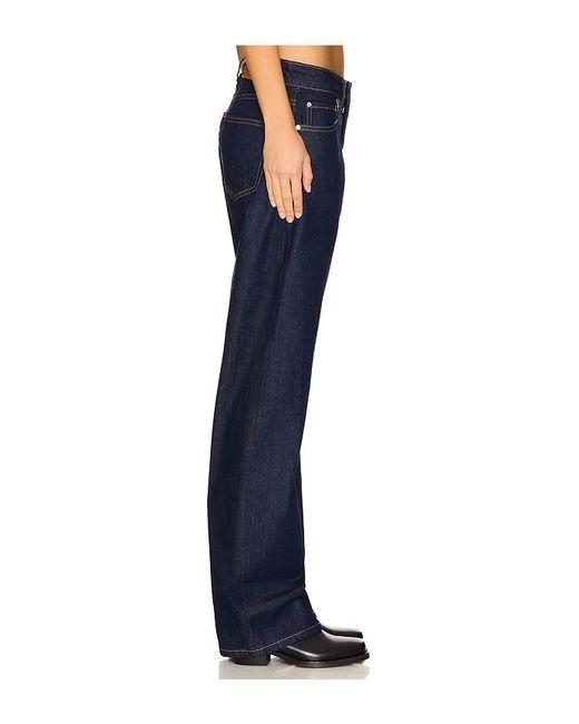 EB DENIM Blue Alida Loose Bowed Jeans