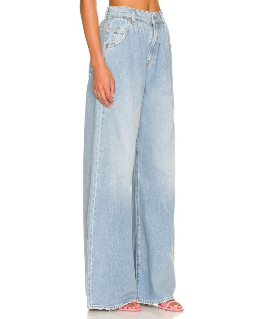 GRLFRND Chloe High Rise Pleated Wide 