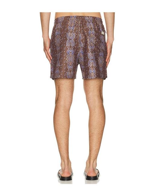 Oas Red Swim Shorts for men