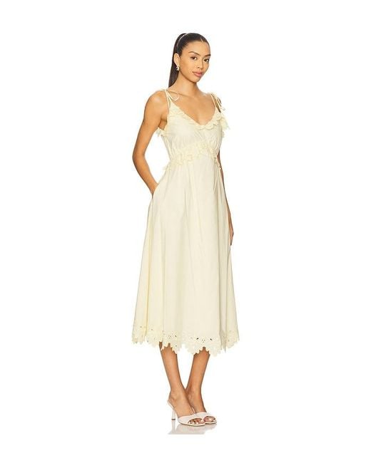 Astr White Lissette Dress
