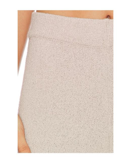 SNDY'S White Skyler Knit Pant