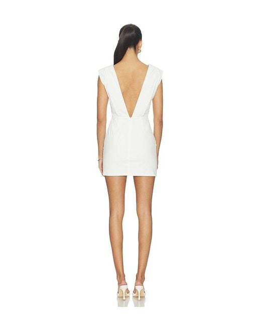 ALL THE WAYS White Delilah Mini Dress