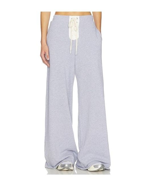 Year Of Ours White Football Sweatpant