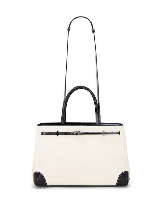 Bolso Tote 33 En Color Crema Talla VERAFIED de color Black