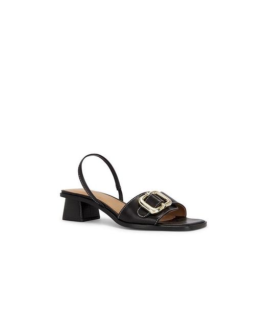 Flattered Black Jojo Sandal