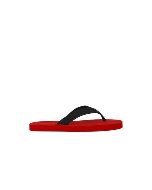 Senso Red Flip Flops Kenny