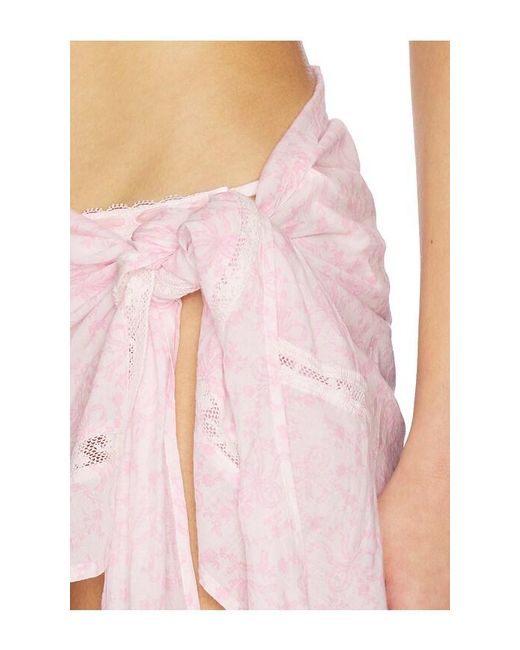 LoveShackFancy White Dawsette Skirt