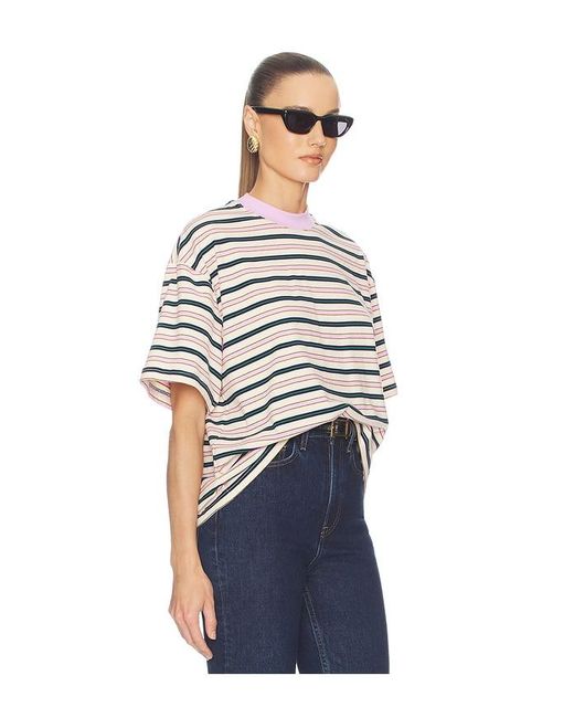 Helsa Blue The Boxy Tee